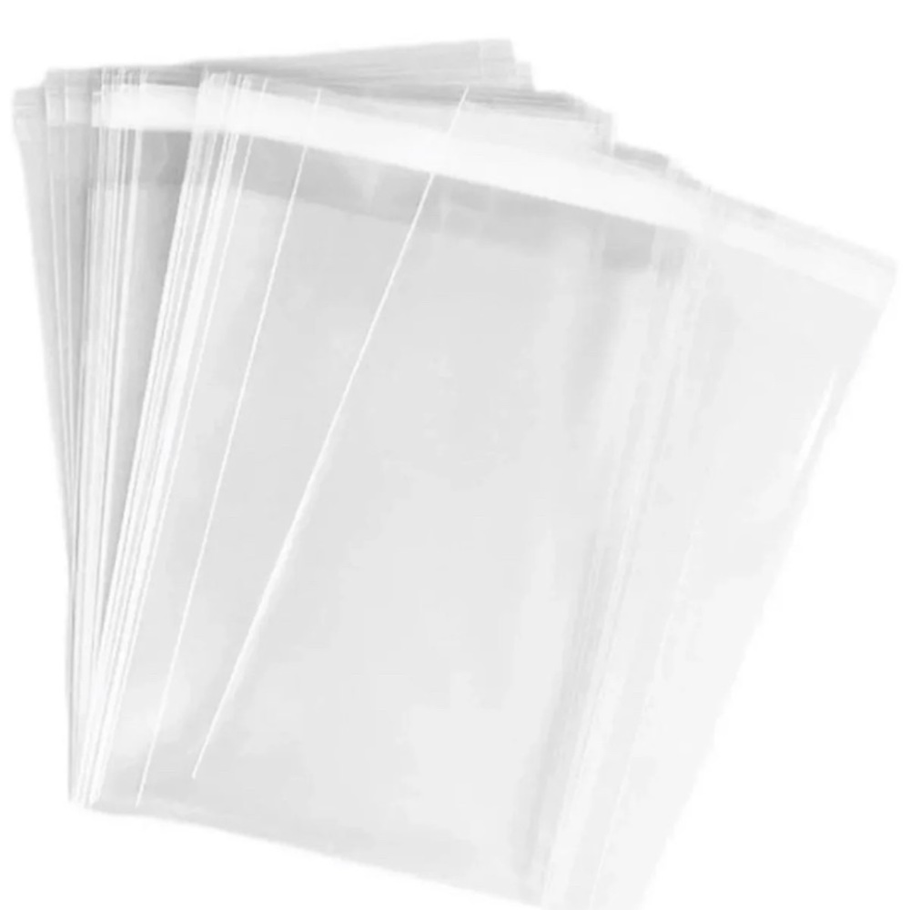 200 6x9 Crystal Clear poly cello mailer bags